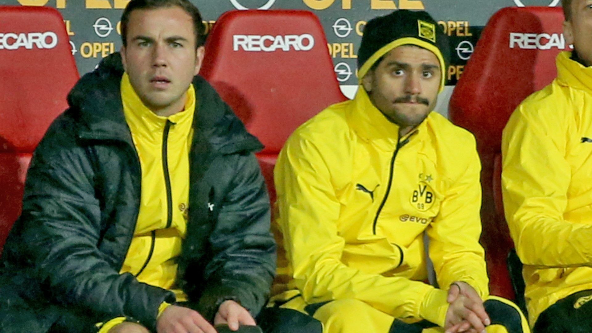 GERMANY ONLY: MARIO GÖTZE MAHMOUD DAHOUD BORUSSIA DORTMUND BUNDESLIGA 14122019