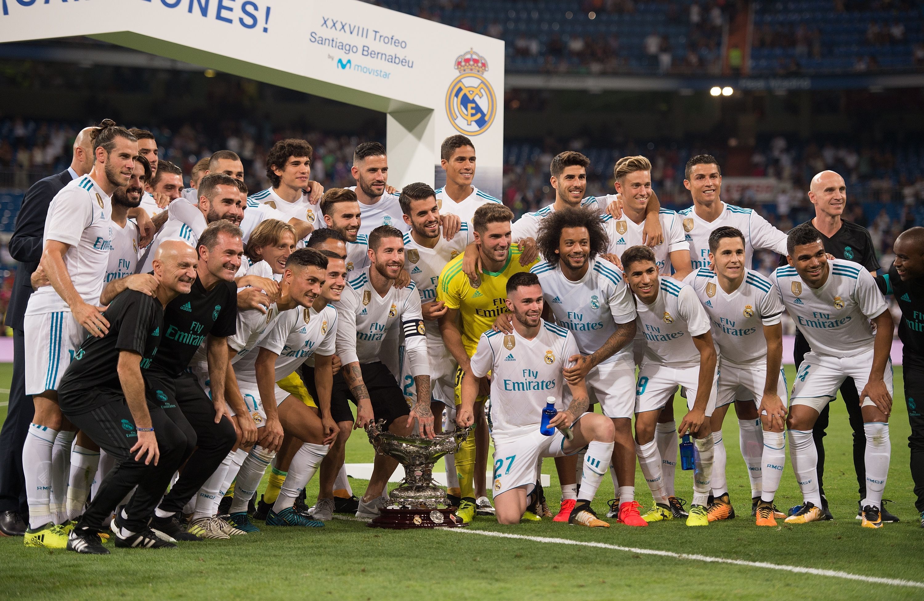 Luca Zidane in Real Madrid first team