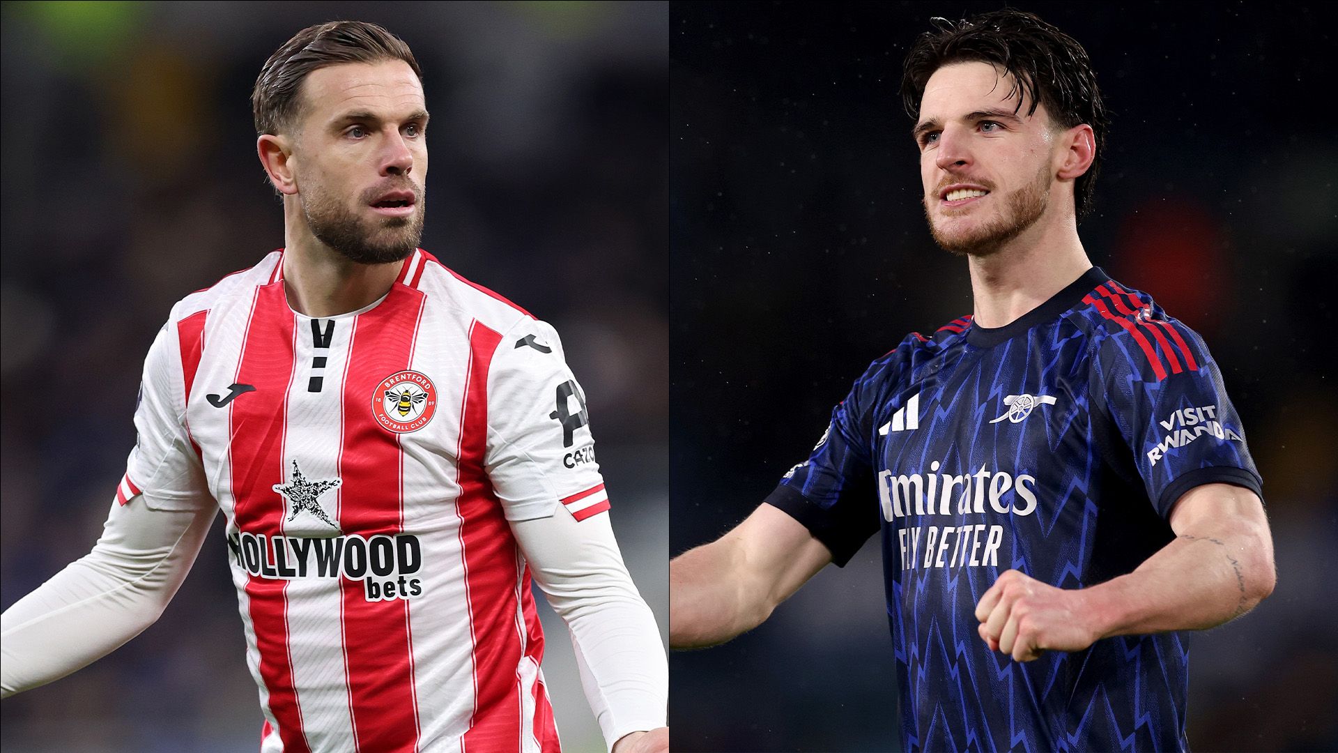 Jordan Henderson Brentford Declan Rice Arsenal