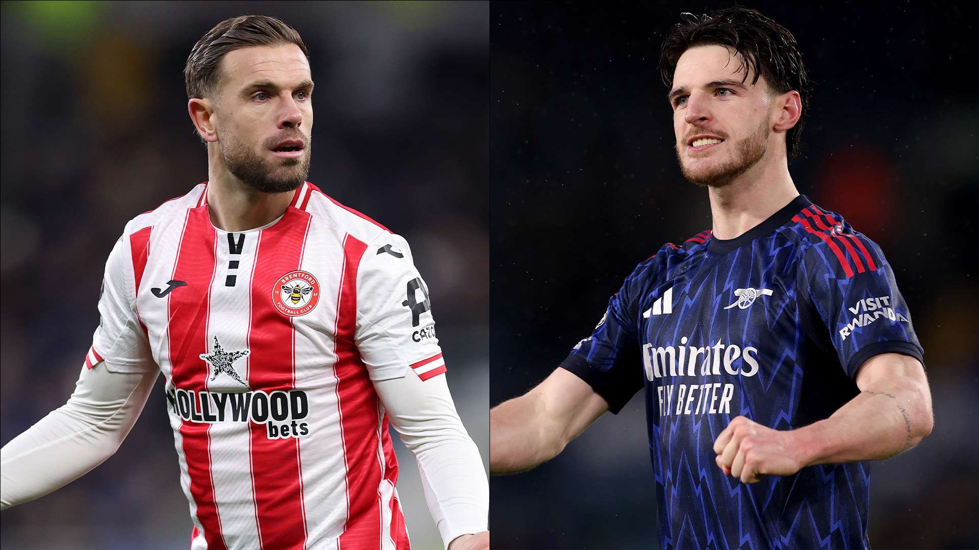 Jordan Henderson Brentford Declan Rice Arsenal