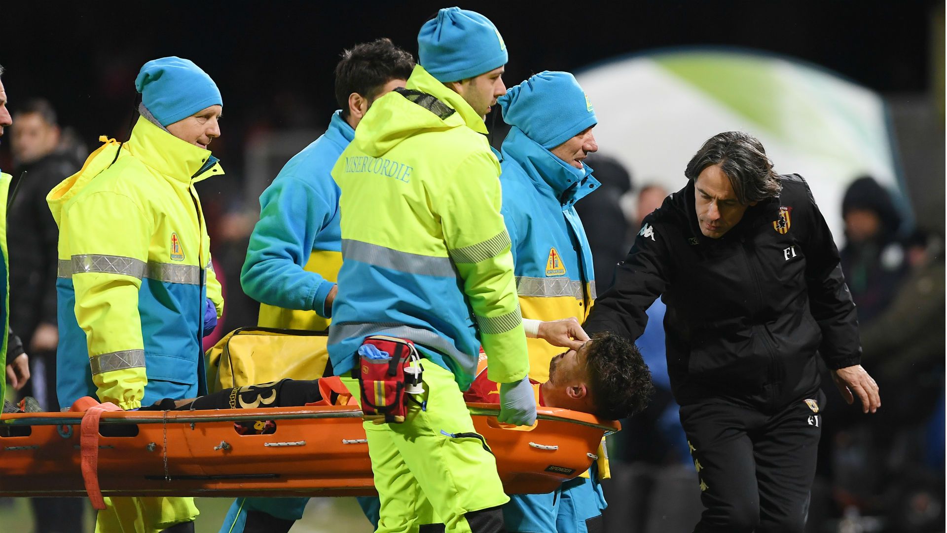 Antei Benevento injury