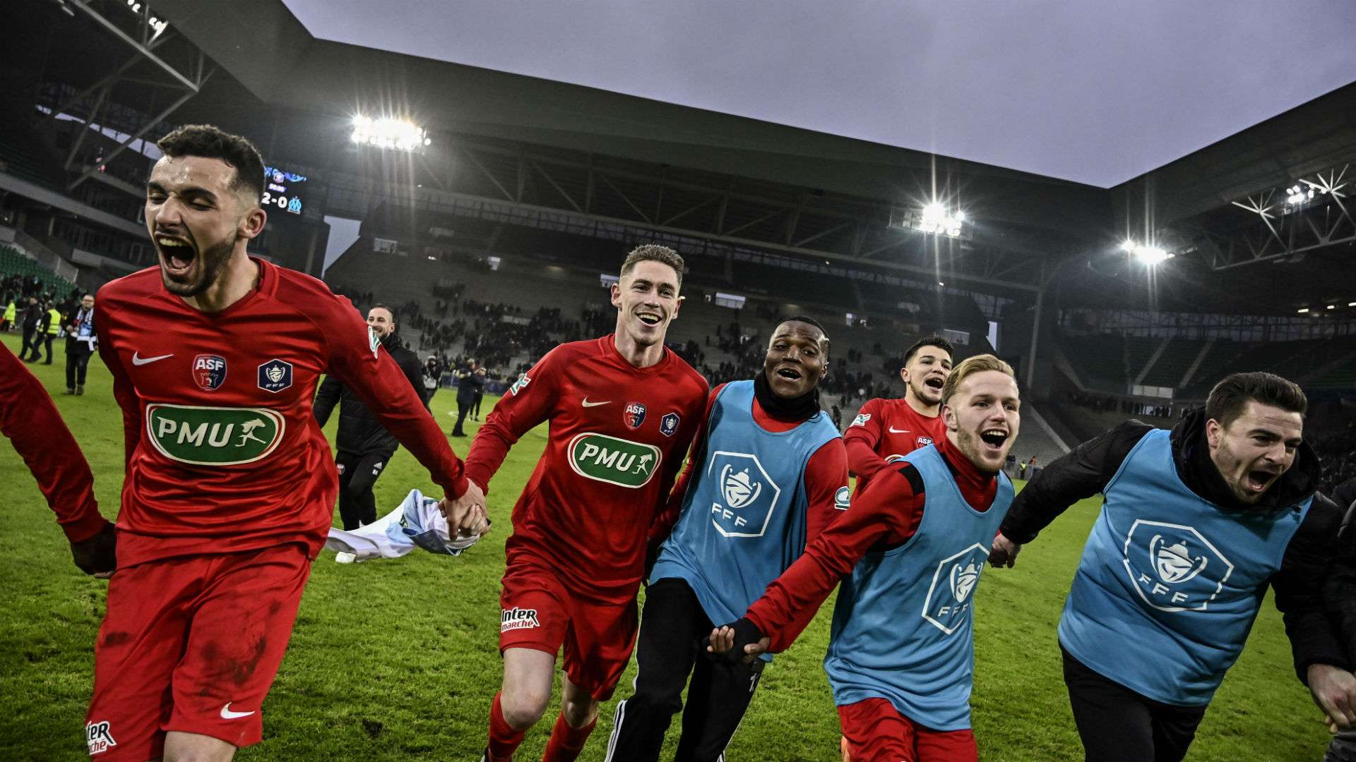 Andrezieux Marseille Coupe de France 06012018