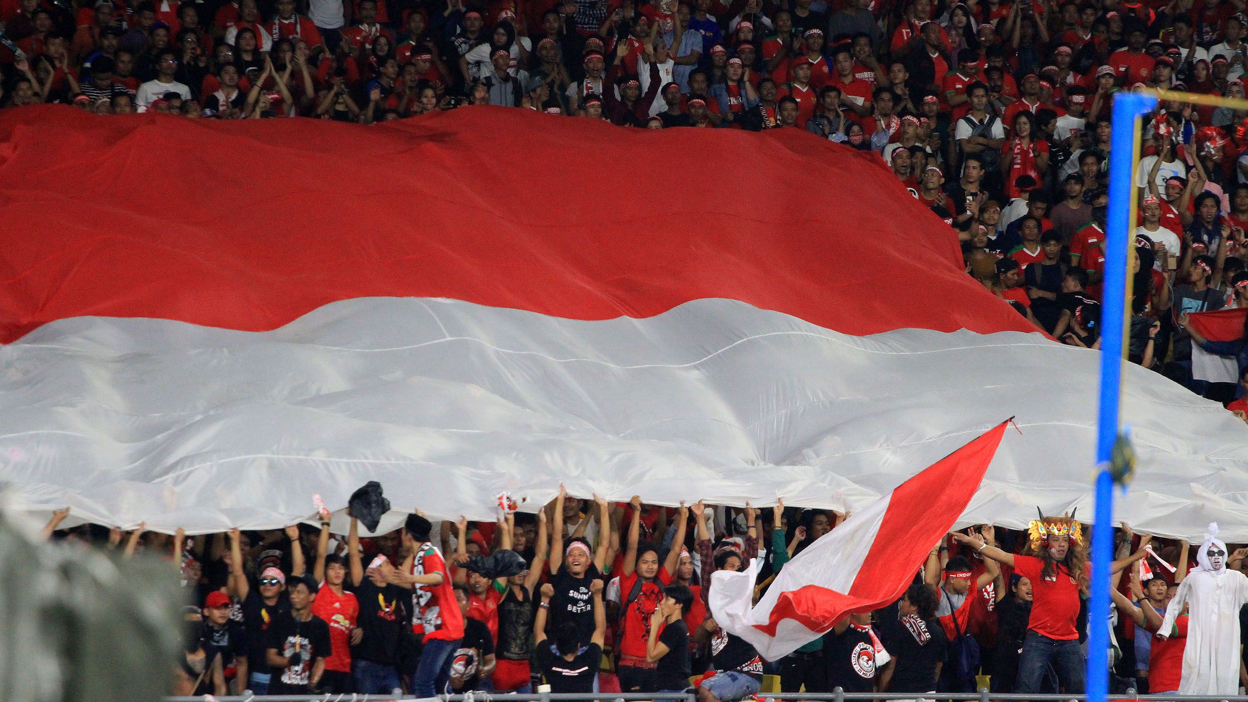 Suporter Indonesia U-16