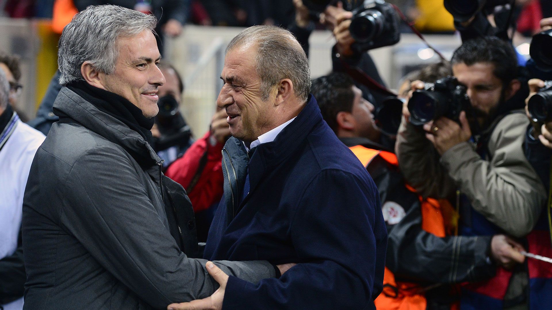 Jose Mourinho Fatih Terim Galatasaray Real Madrid 09042013