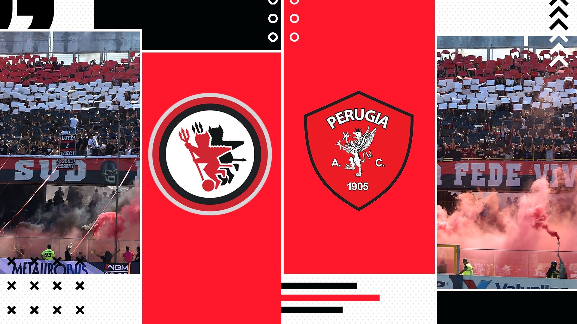 Foggia Perugia tv streaming