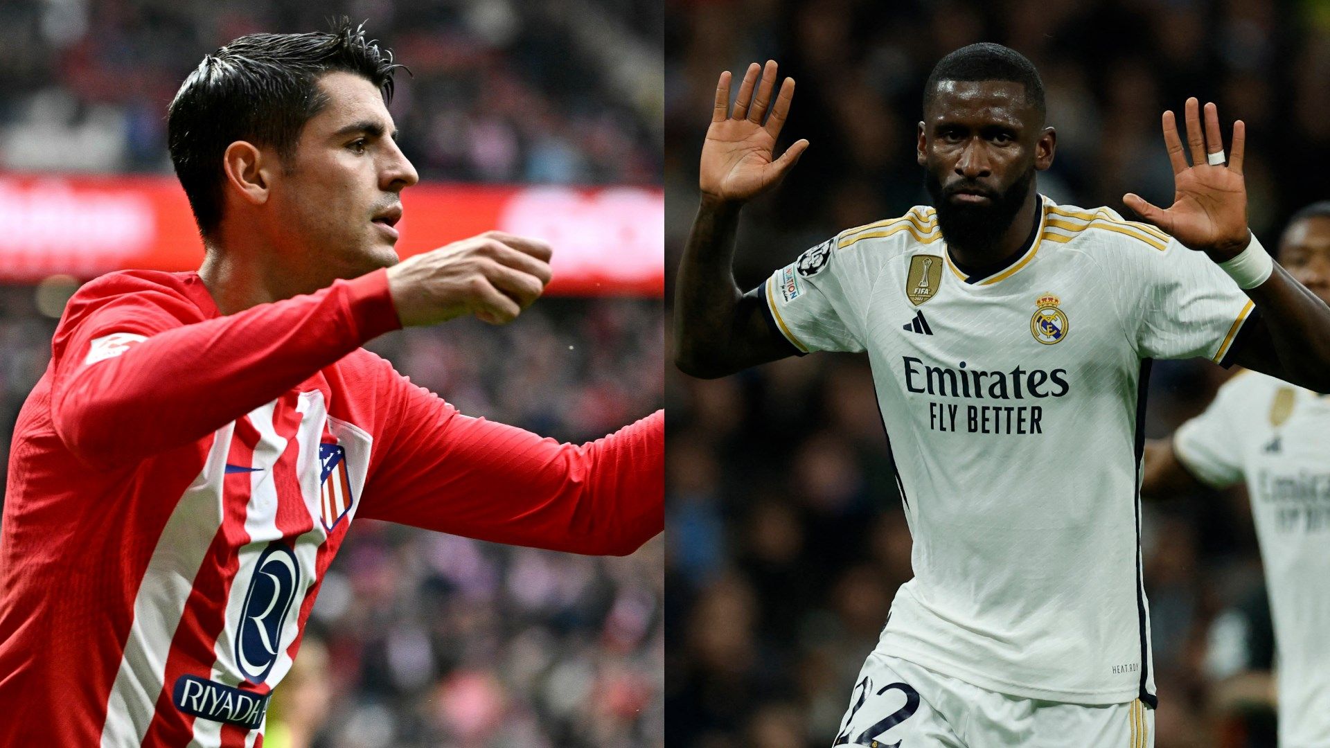 Alvaro Morata Antonio Rudiger GFX