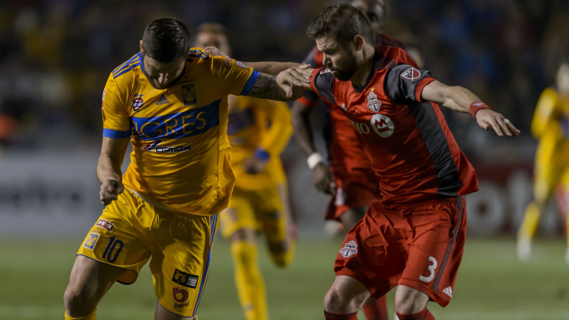 Andre-Pierre Gignac Drew Moor Tigres Toronto FC CONCACAF Champions League