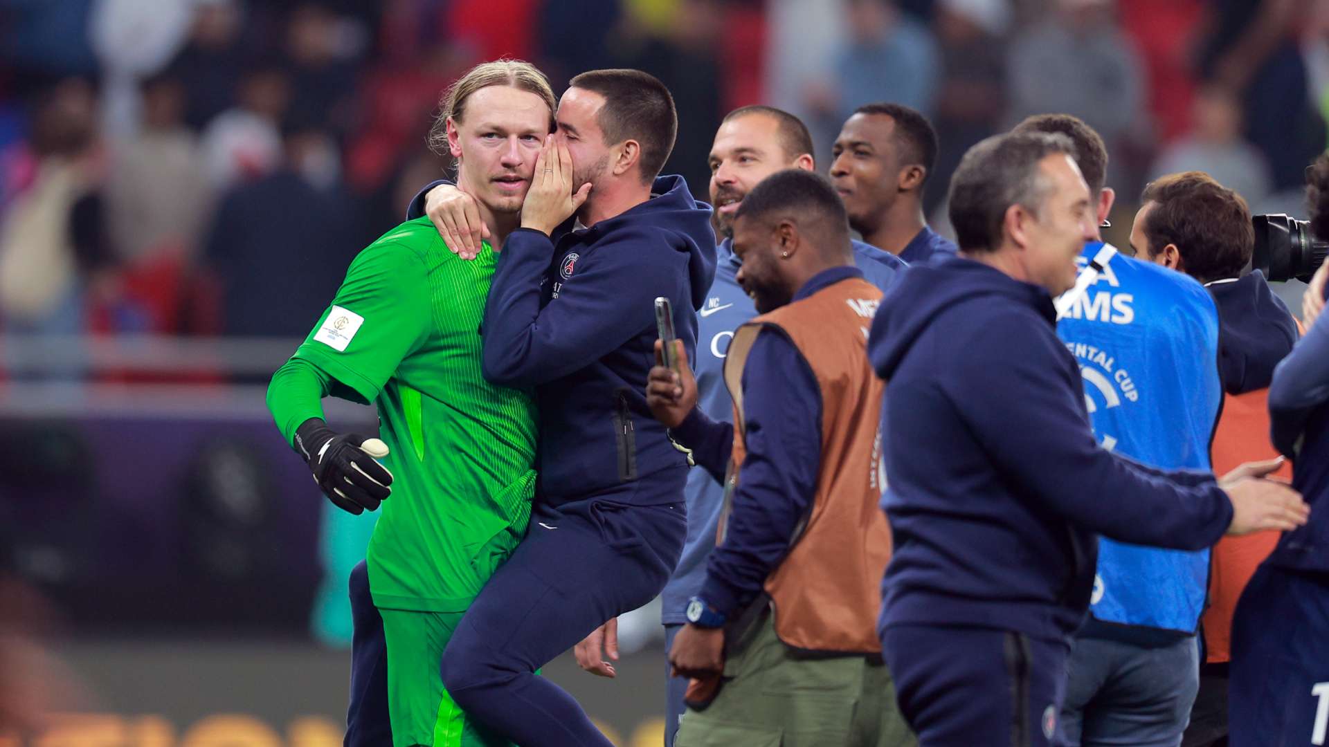 safonov psg flamengo esultanza