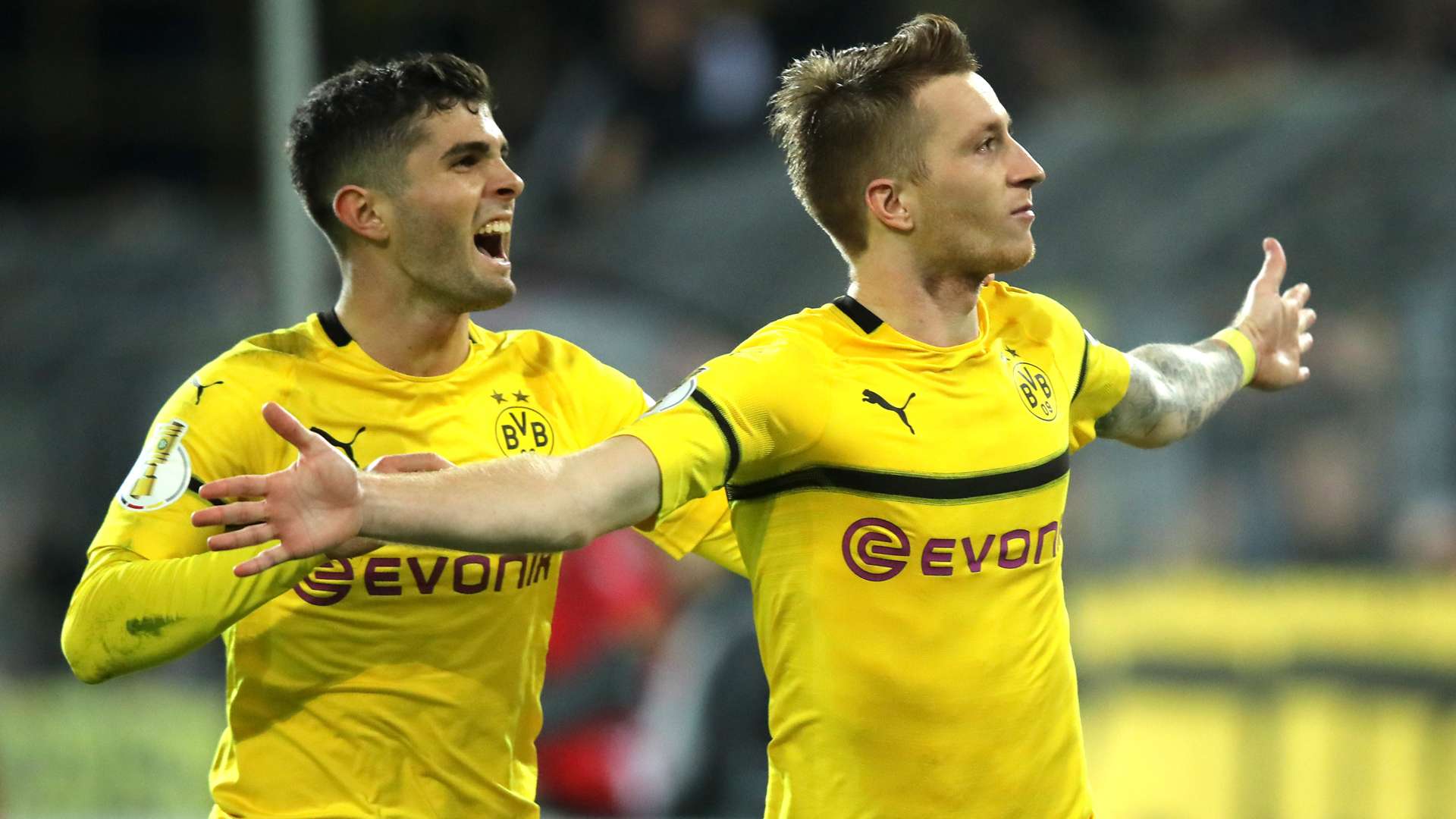 Borussia Dortmund Marco Reus Pulisic 31102018