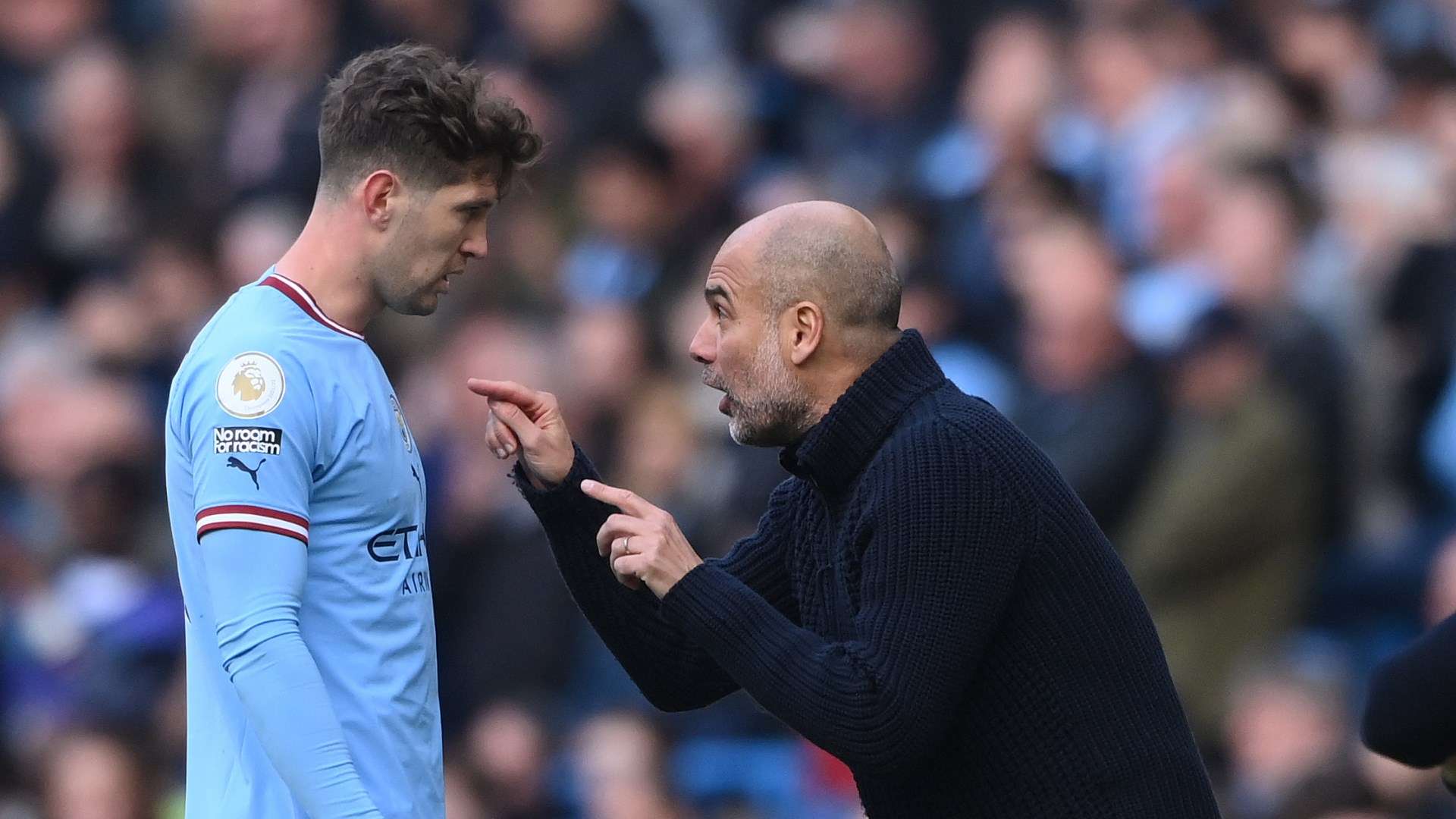 John Stones Pep Guardiola