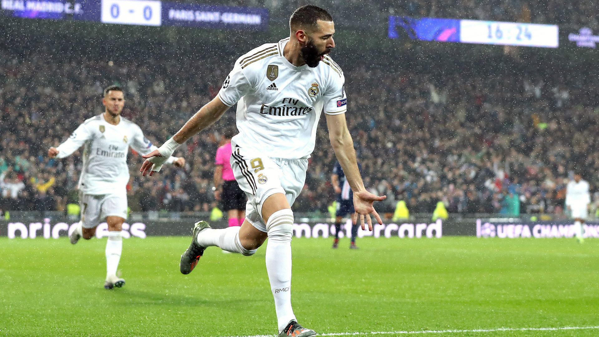Benzema Real Madrid PSG Champions League