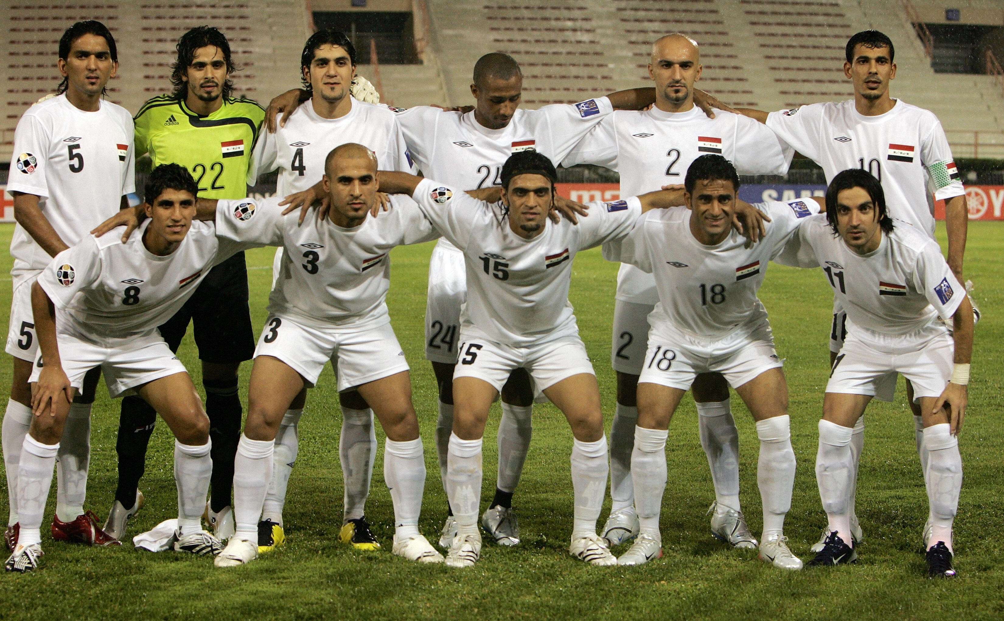 Members of the Iraqi national football team 2007