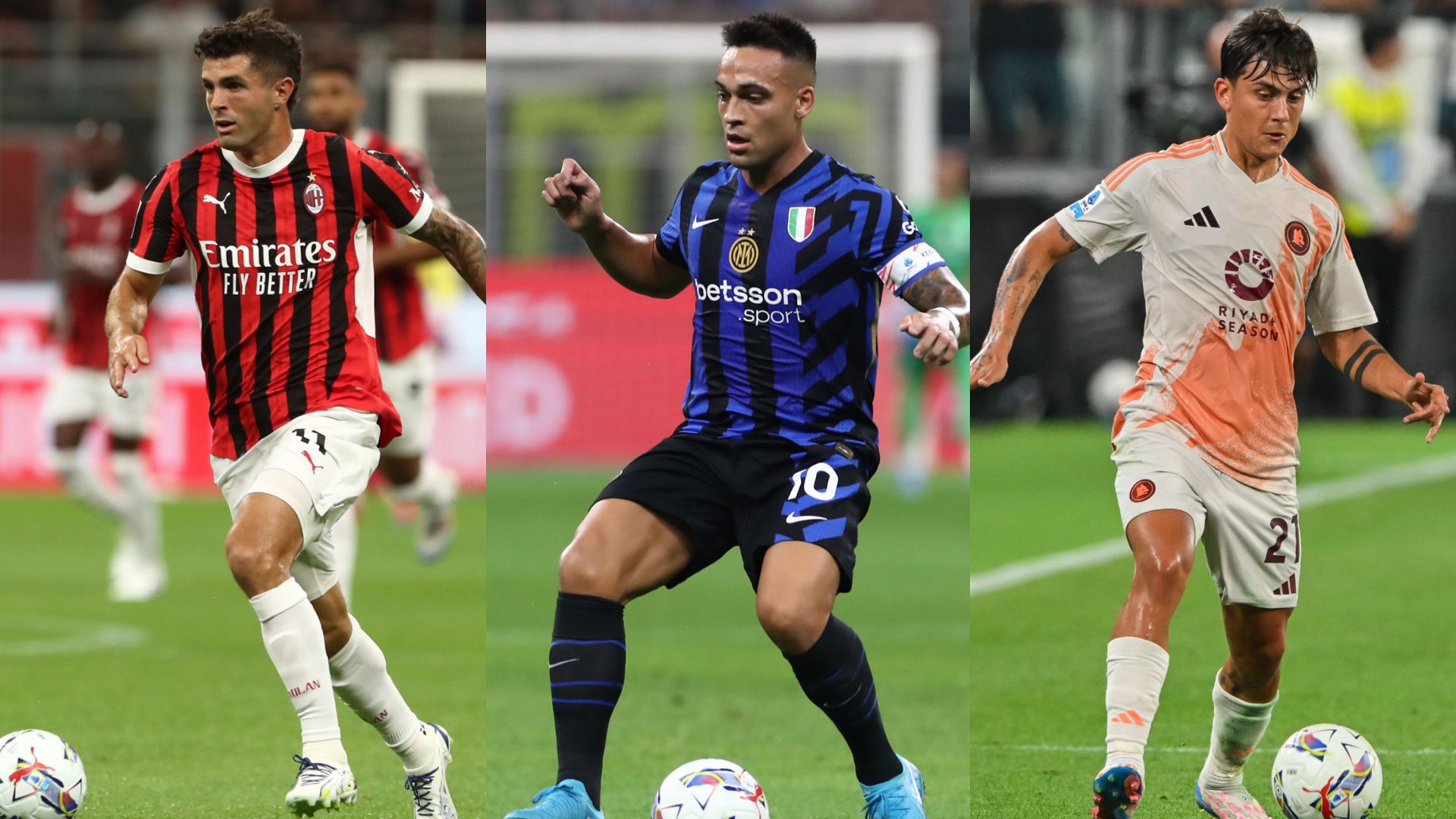 Pulisic Lautaro Martinez Dybala