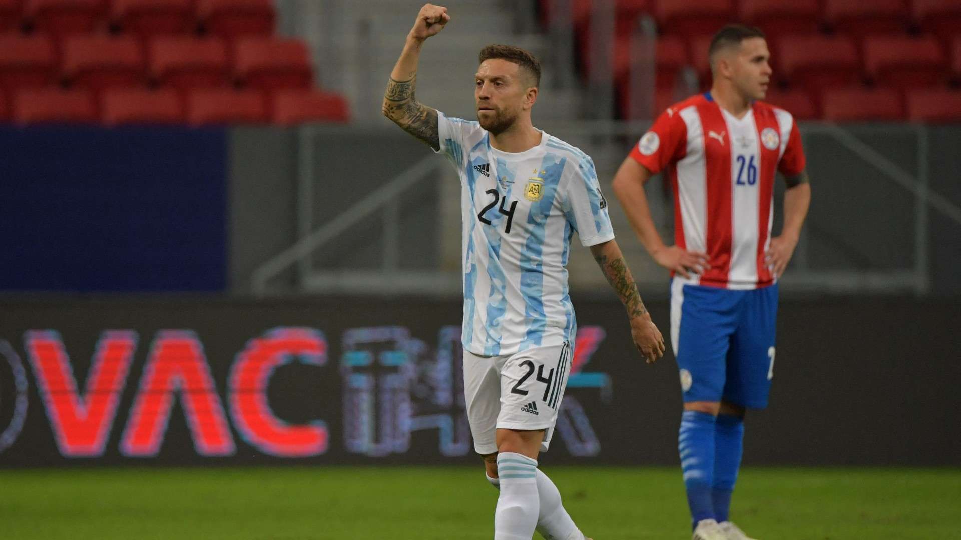 Alejandro Papu Gomez Argentina Paraguay Copa America 21062021