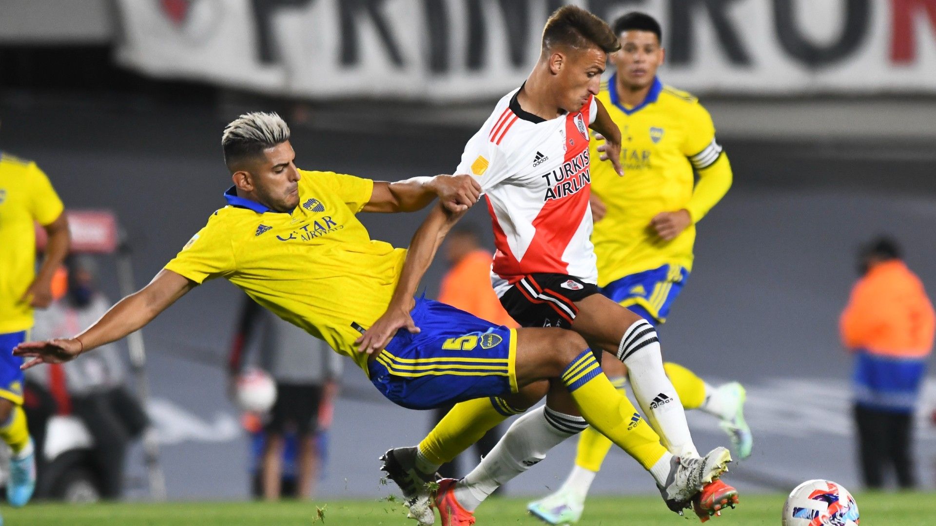 Zambrano Braian Romero River Plate Boca Juniors Copa Liga Profesional 20032022