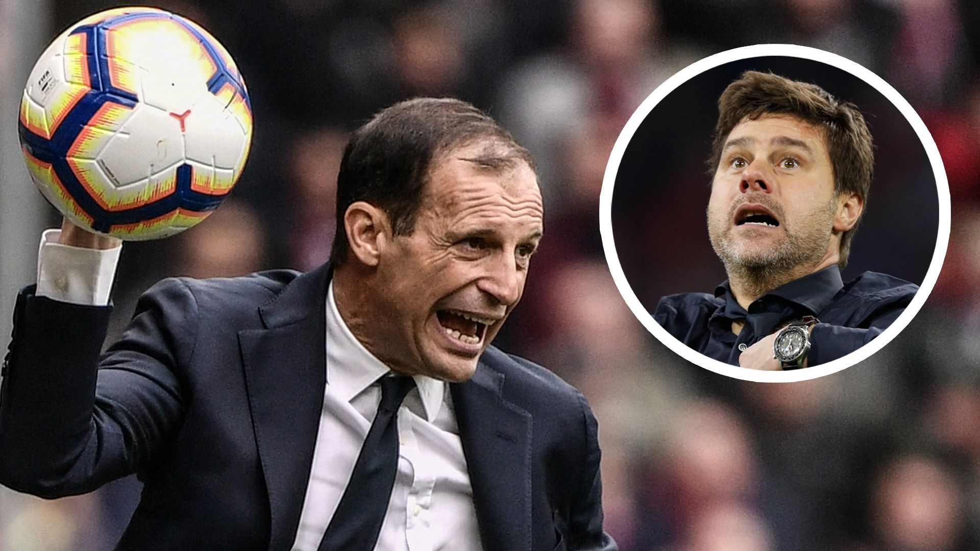 Massimiliano Allegri Mauricio Pochettino Juventus Tottenham