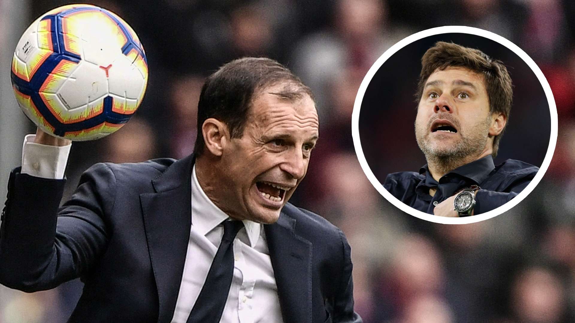 Massimiliano Allegri Mauricio Pochettino Juventus Tottenham