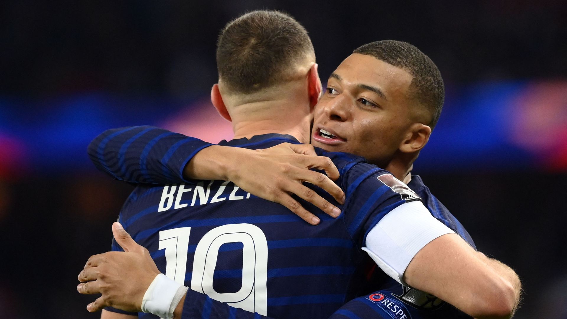 Benzema Mbappe France