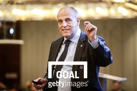 라리가 회장 하비에르 테바스. 사진=게티이미지