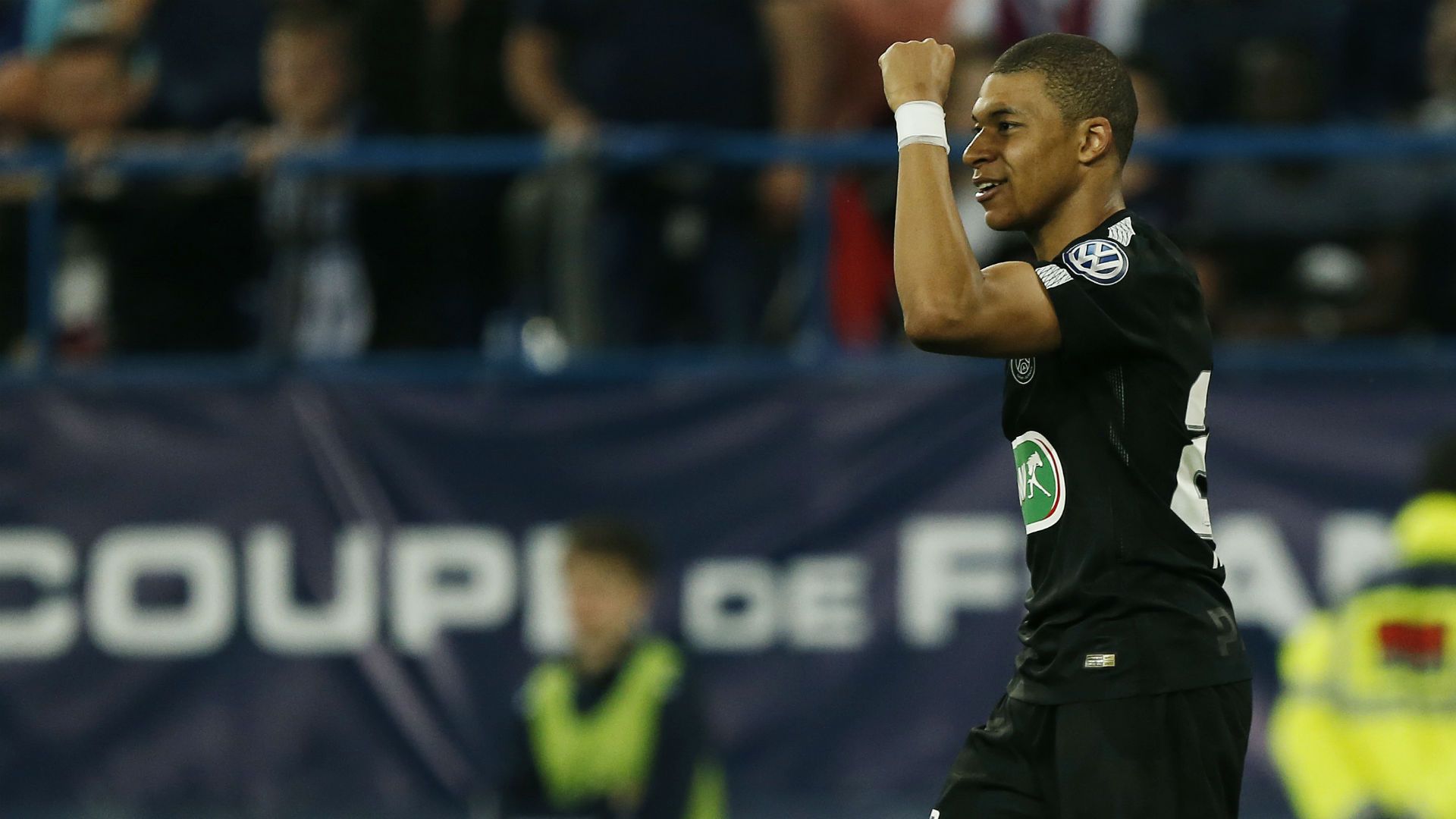 Kylian Mbappe Caen PSG Coupe de France 18042018