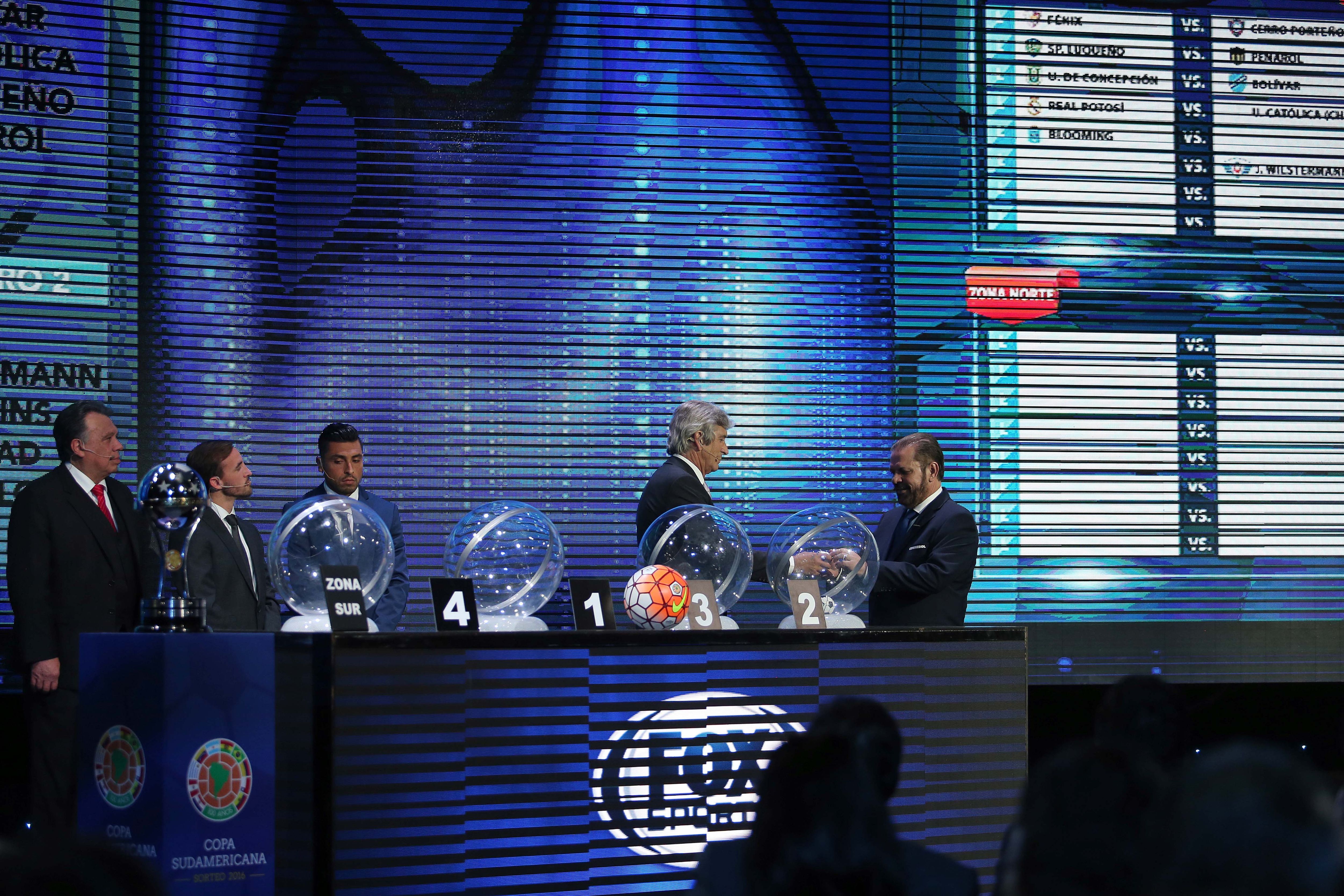 El sorteo de los rivales de los equipos chilenos en la Copa Sudamericana