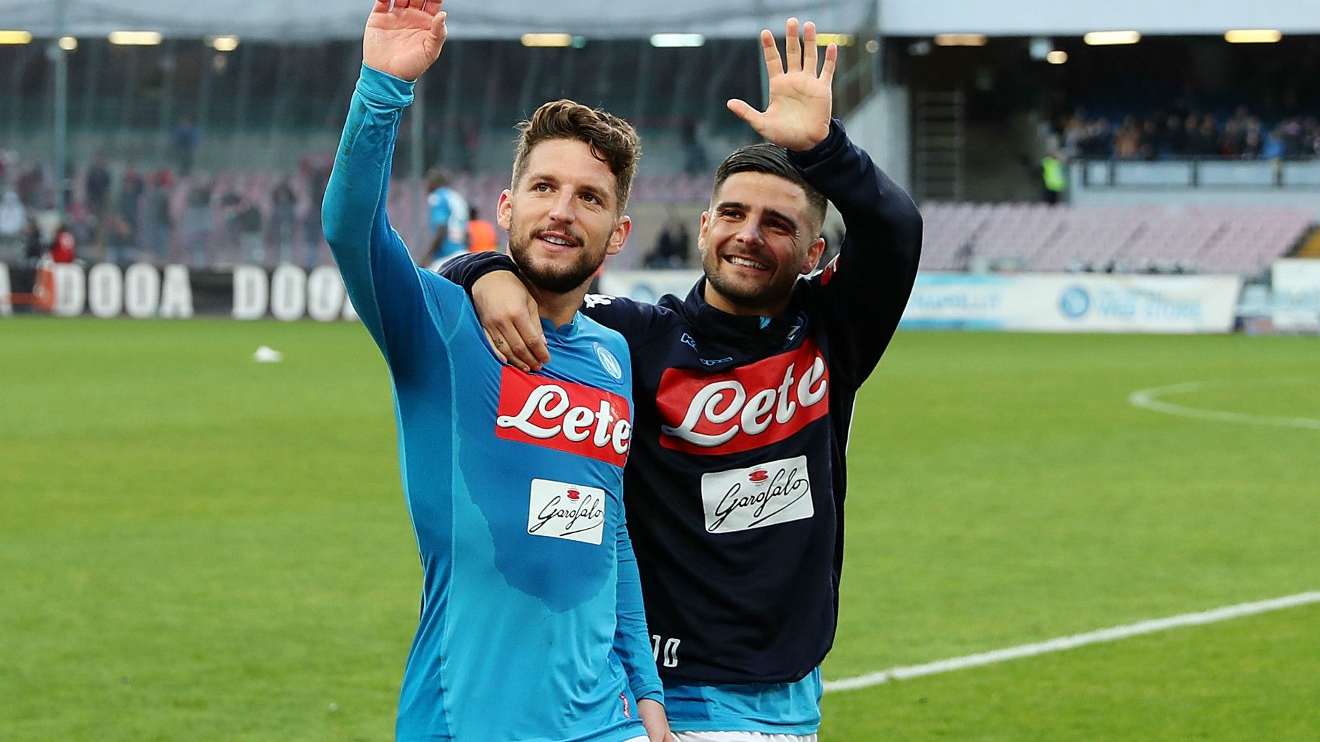 Dries Mertens Lorenzo Insigne Napoli 28012018