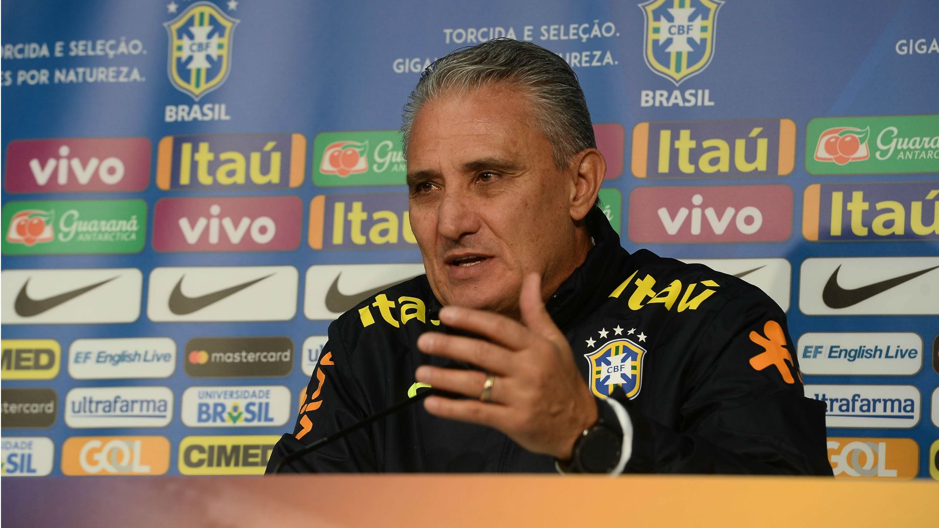 Tite Brasil Seleção coletiva 09 11 2017