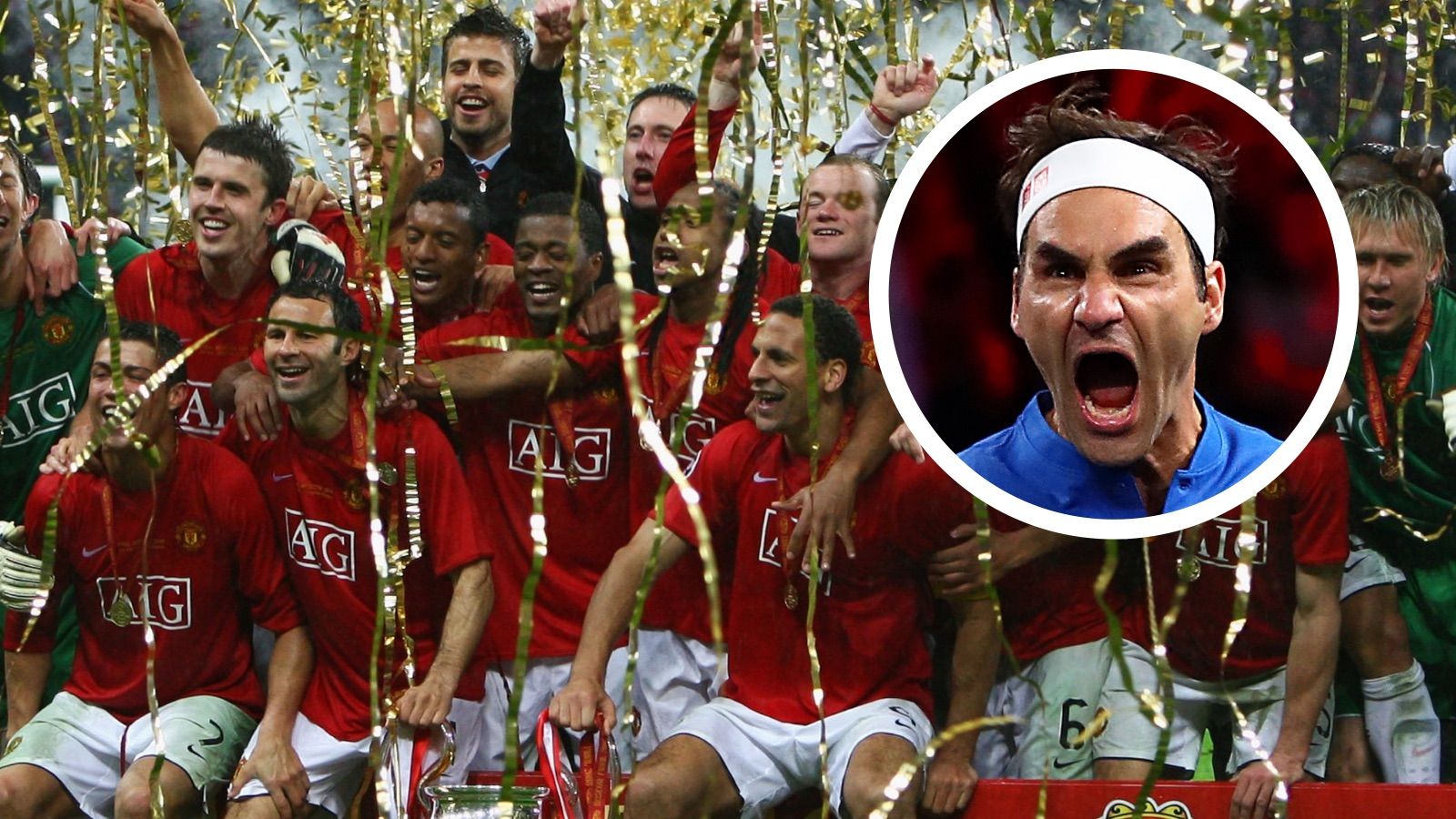 GFX Manchester United Roger Federer 2008