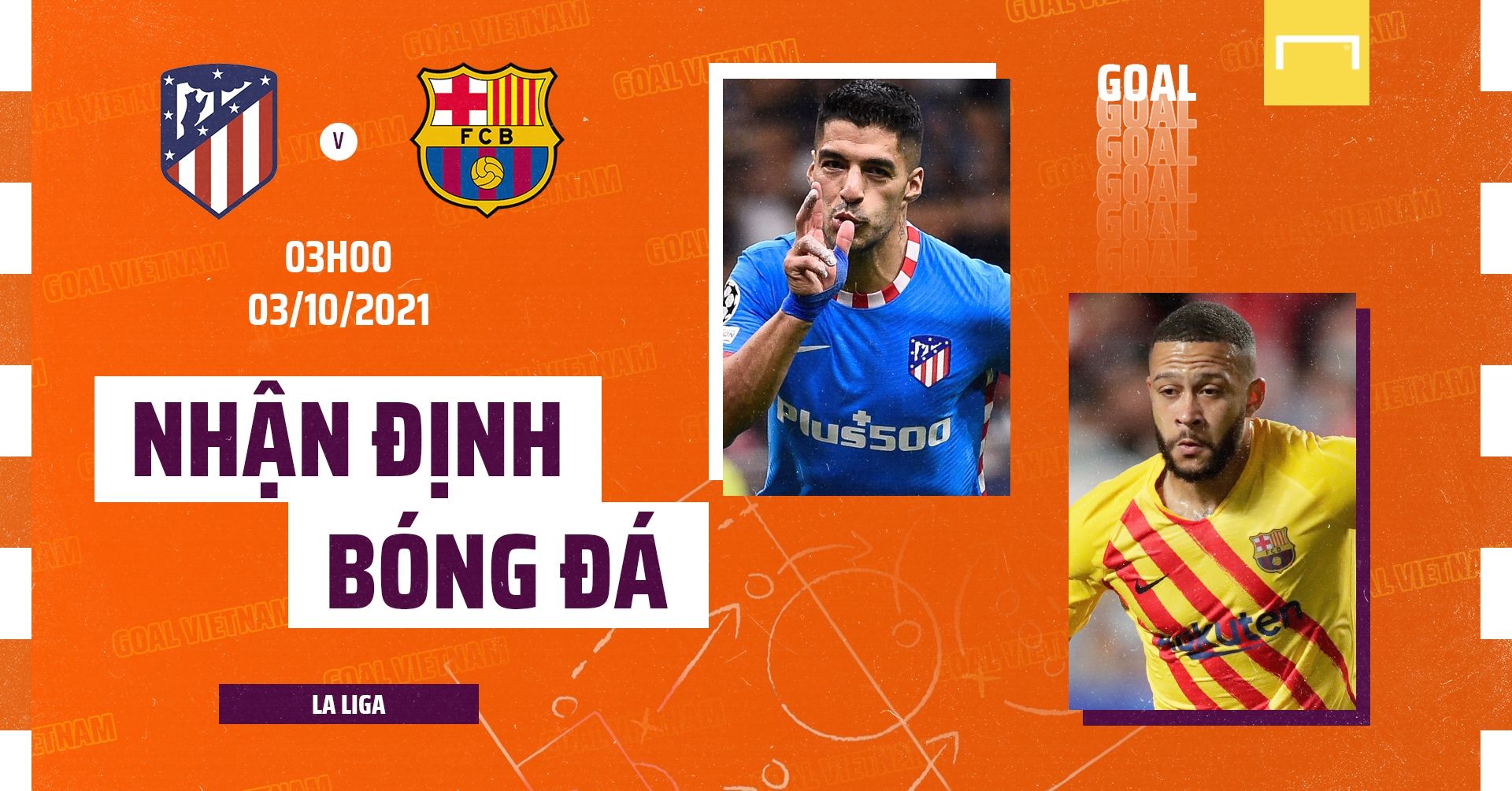 Preview Atletico Madrid vs Barcelona 2021/22 La Liga GFX