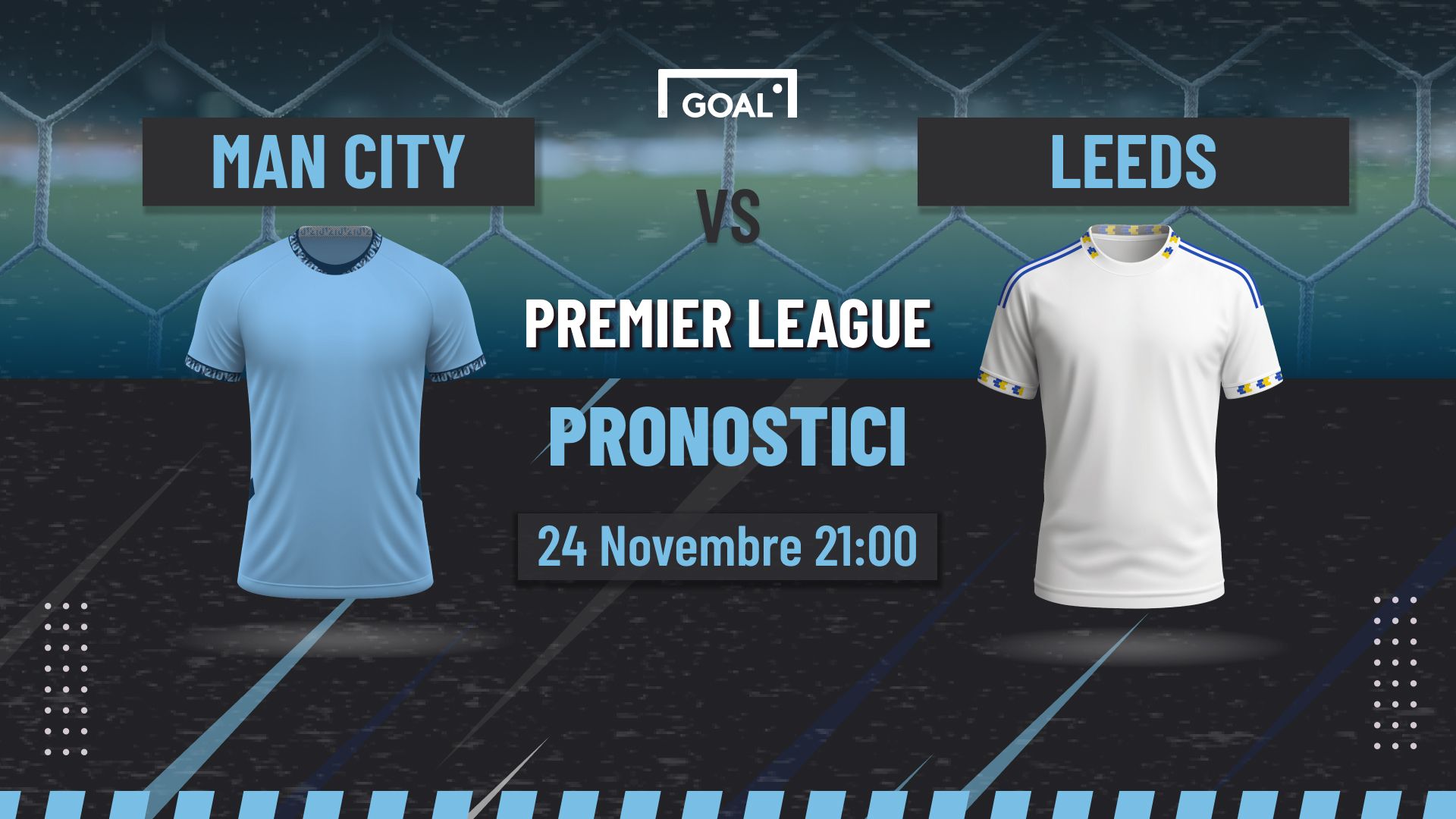 pronostici Manchester City - Leeds