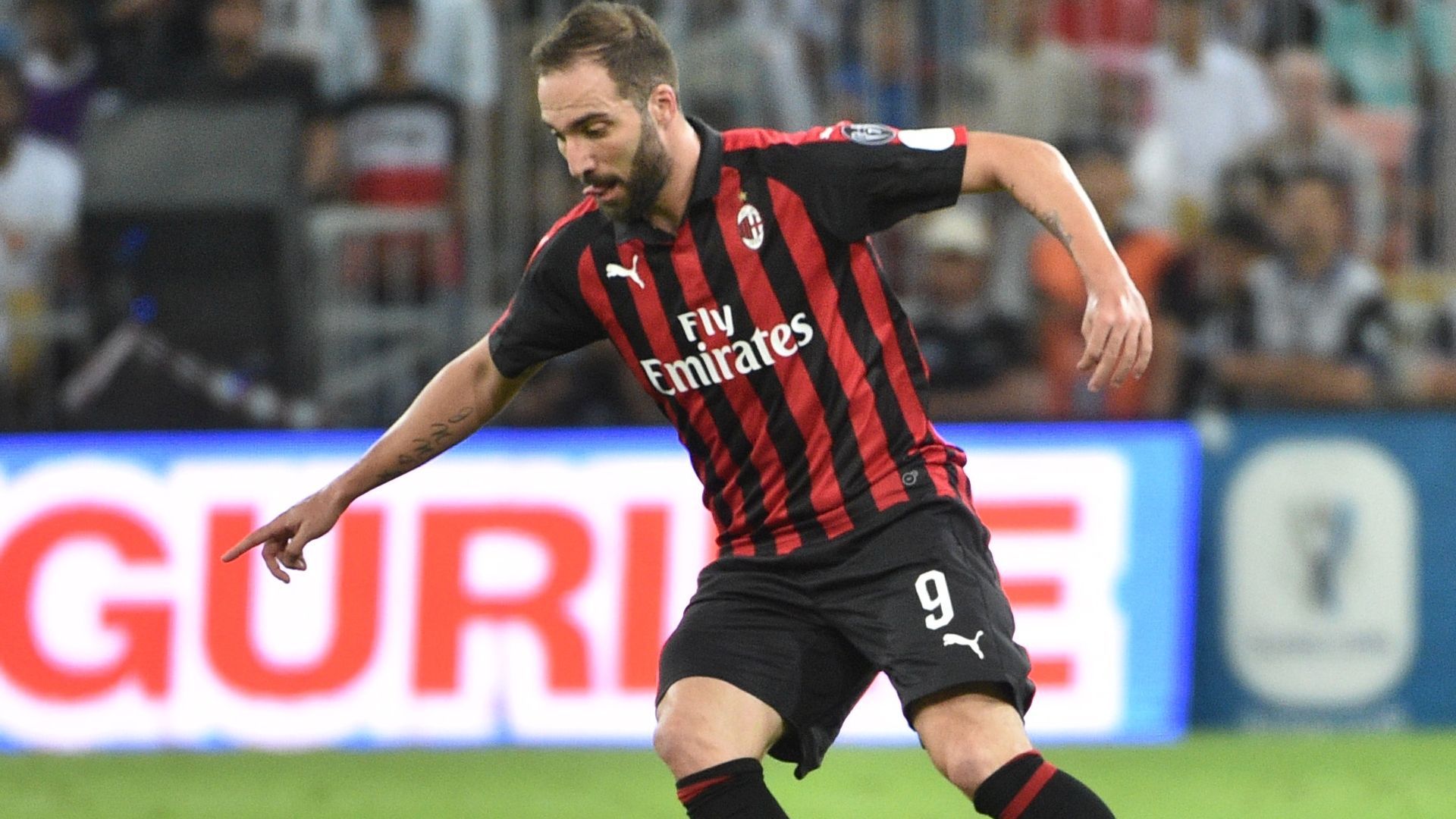 Gonzalo Higuain Juventus Milan Supercoppa