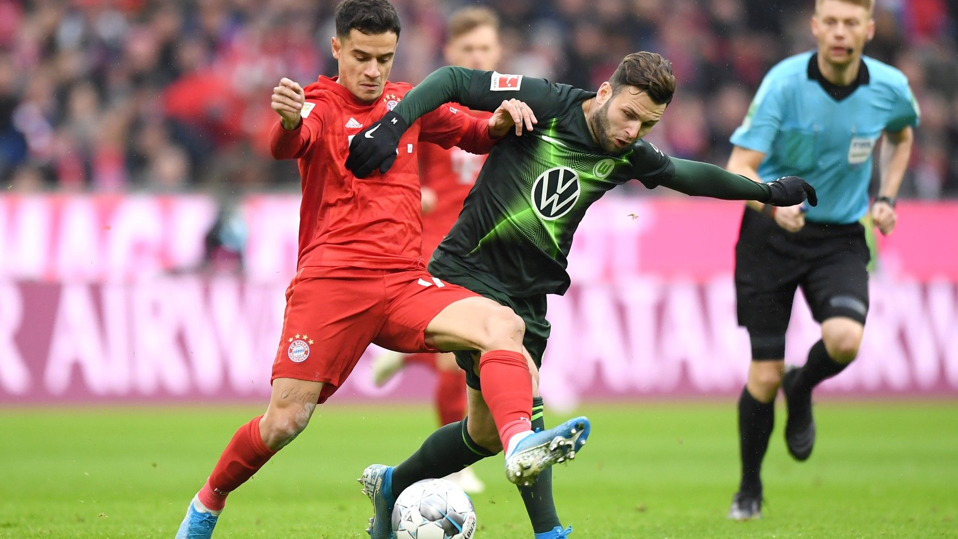 BAYERN WOLFSBURG COUTINHO