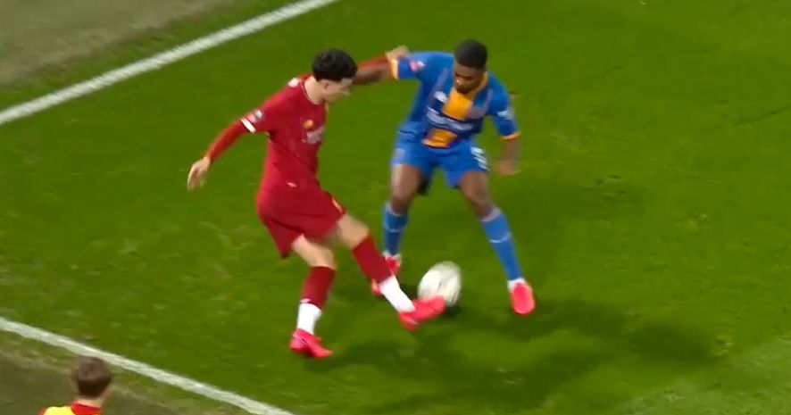 Curtis Jones Liverpool Shrewsbury FA Cup 2020