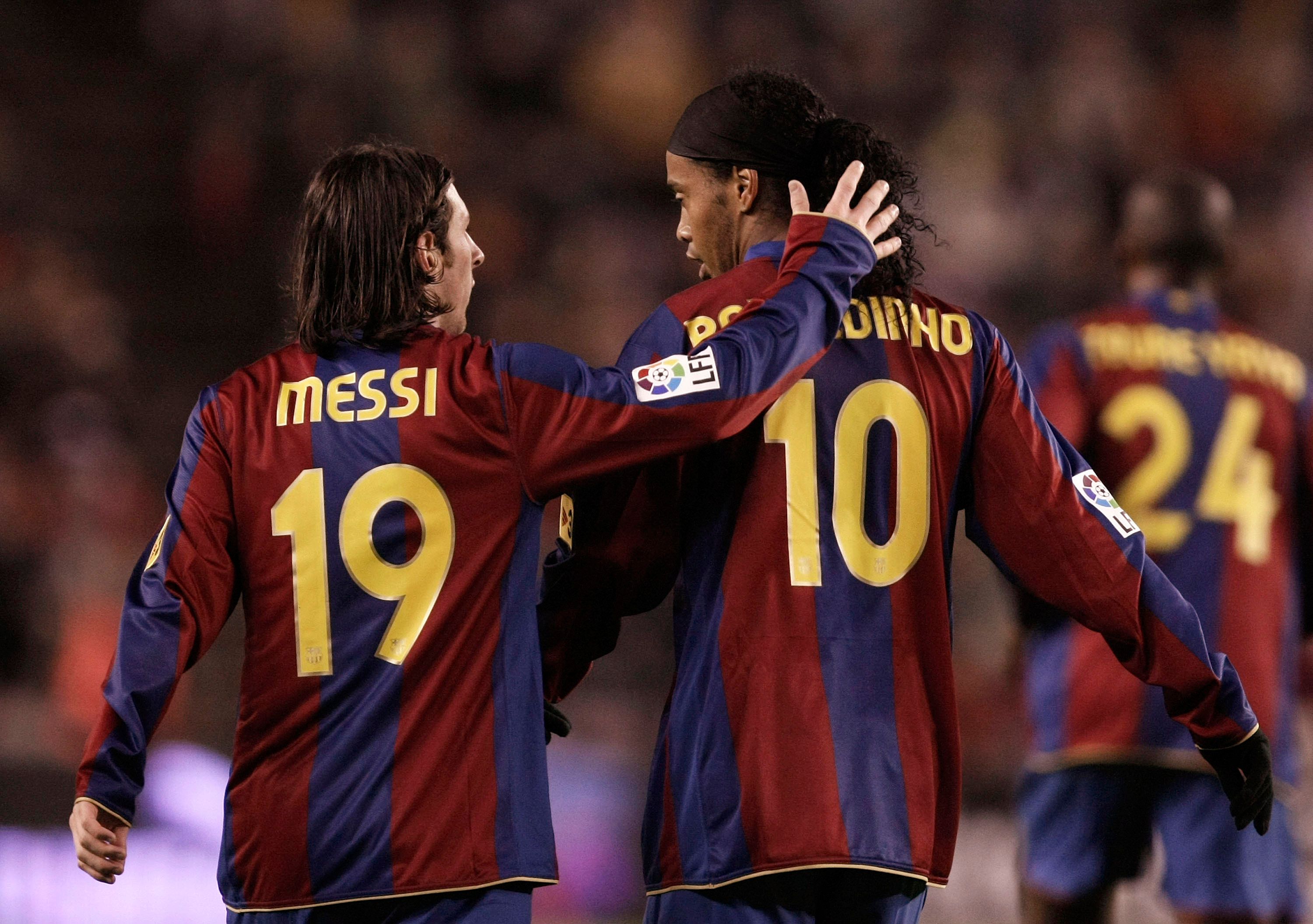 Ronaldinho messi