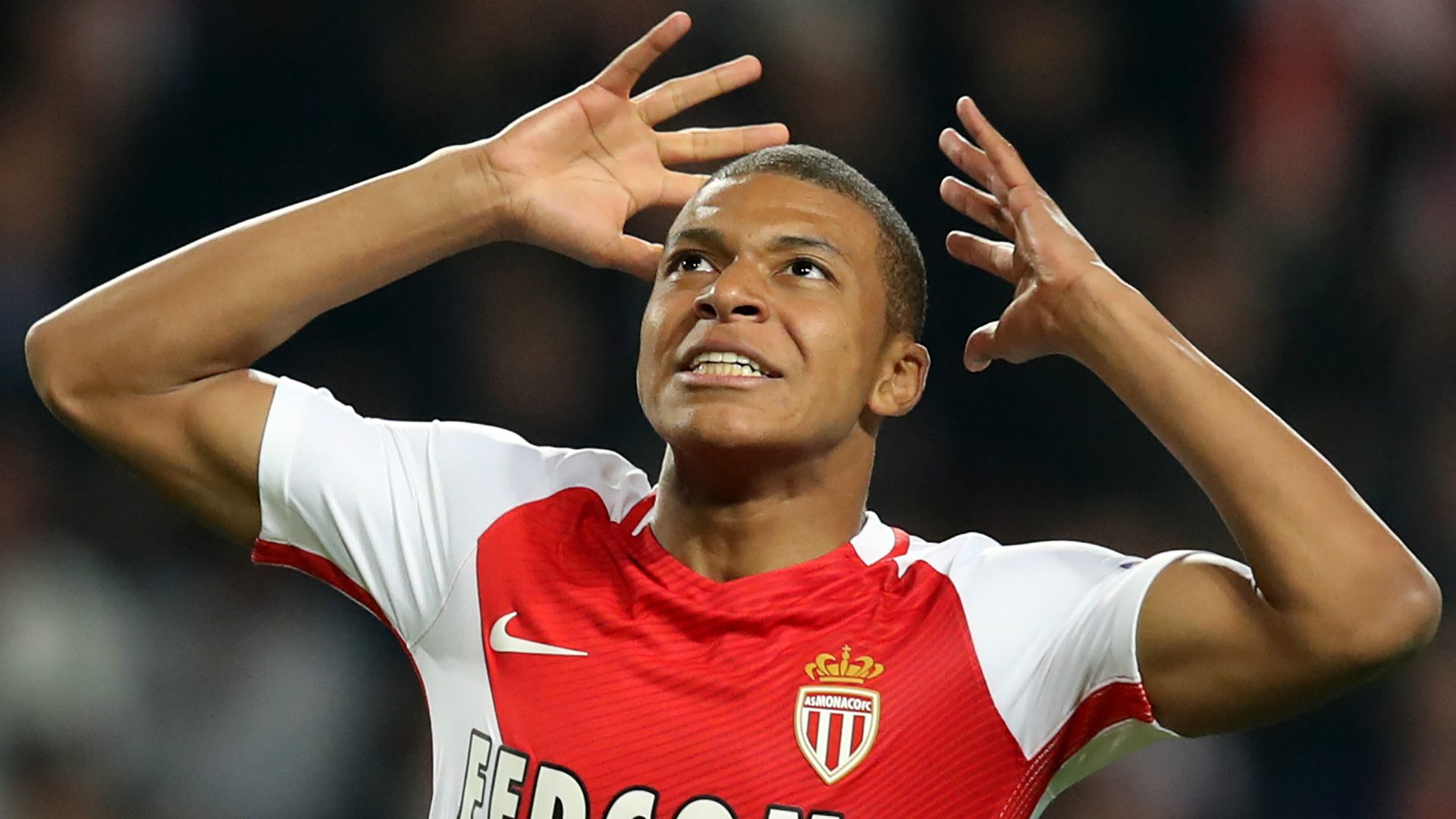 Kylian Mbappe Monaco Champions League