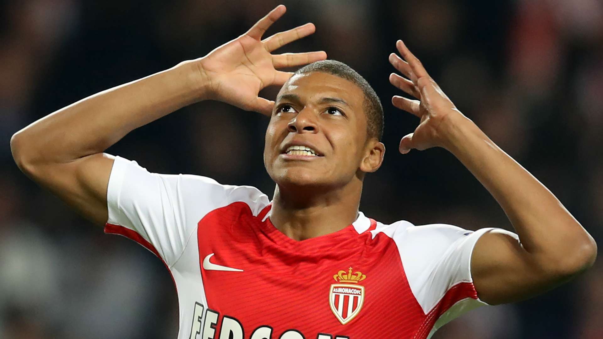 Kylian Mbappe Monaco Champions League