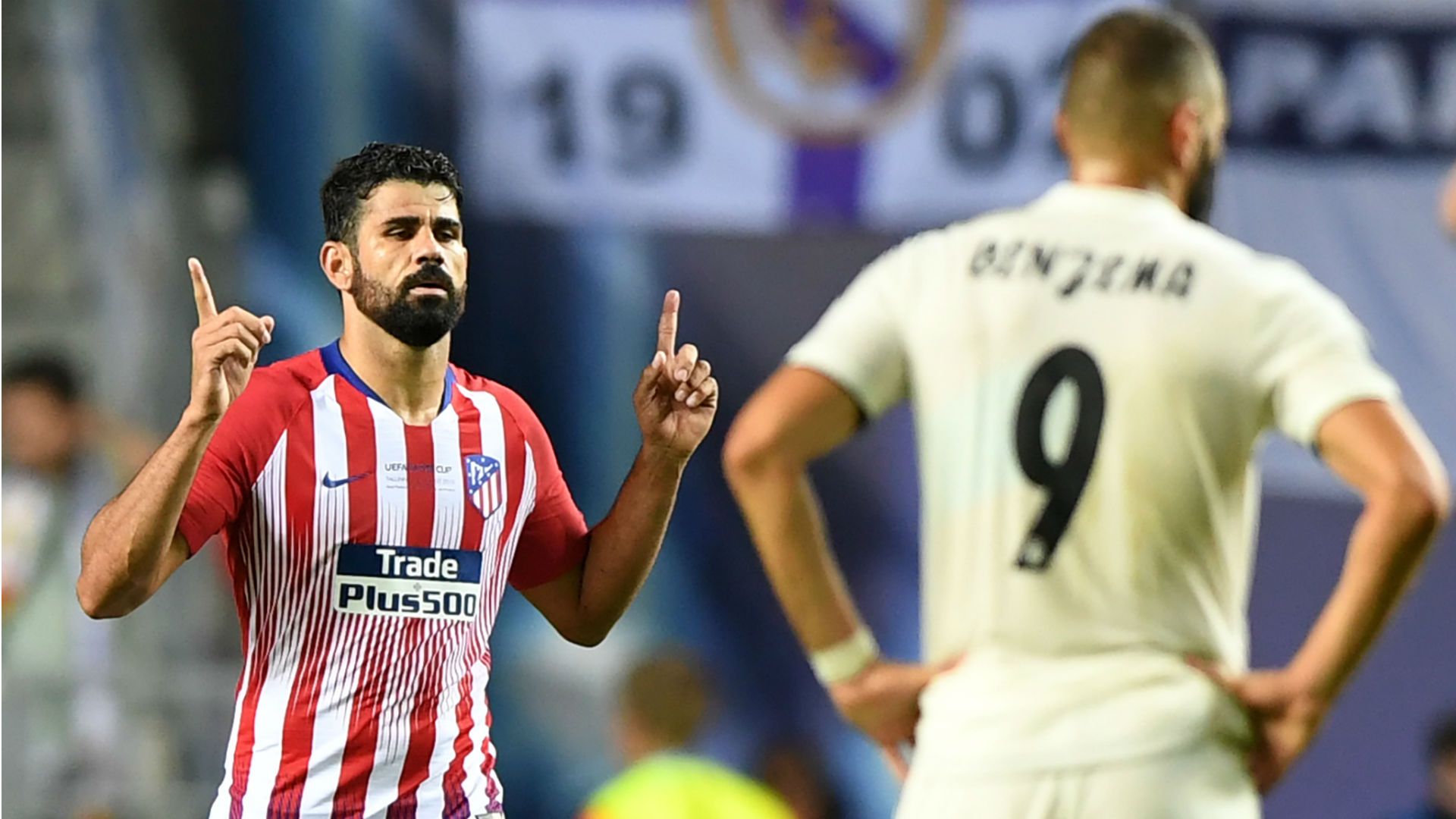 Diego Costa Benzema Real Atlético de Madrid Real Madrid Supercopa UEFA 15 08 2018