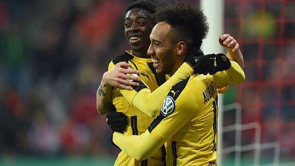 Ousmane Dembele Pierre-Emerick Aubameyang