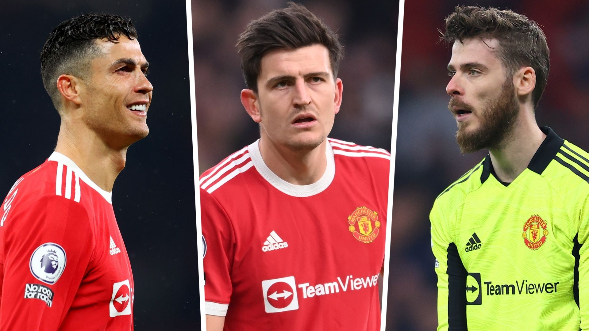 Cristiano Ronaldo Harry Maguire David de Gea Manchester United