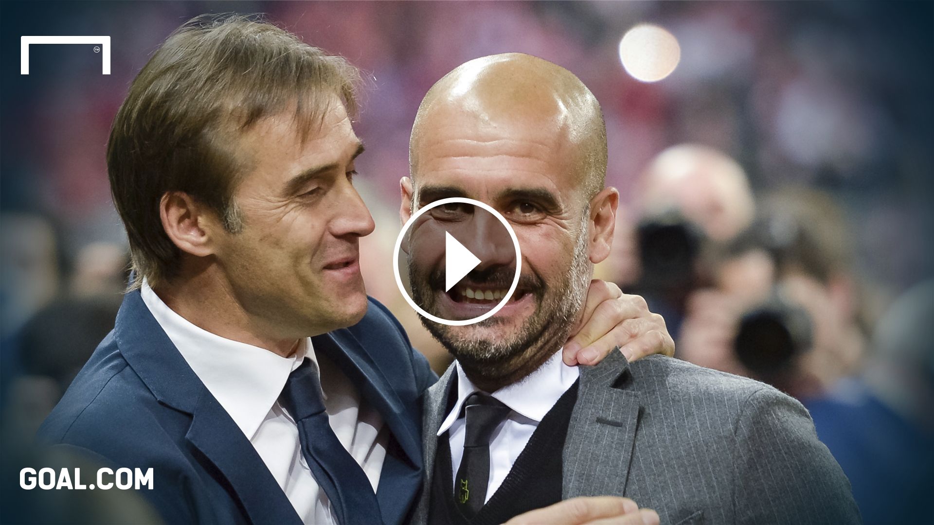 Pep Guardiola Julen Lopetegui GFX