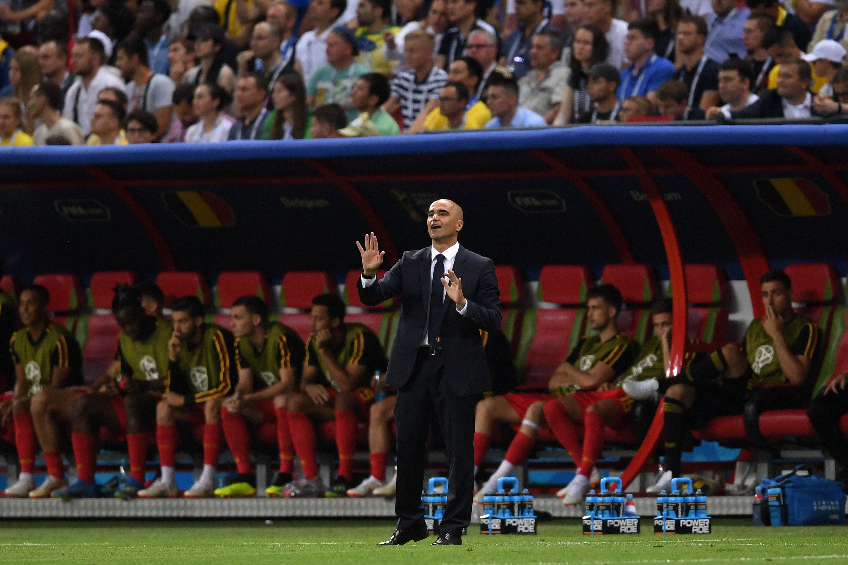 Roberto Martinez Brazil Belgium World Cup 07/06/18