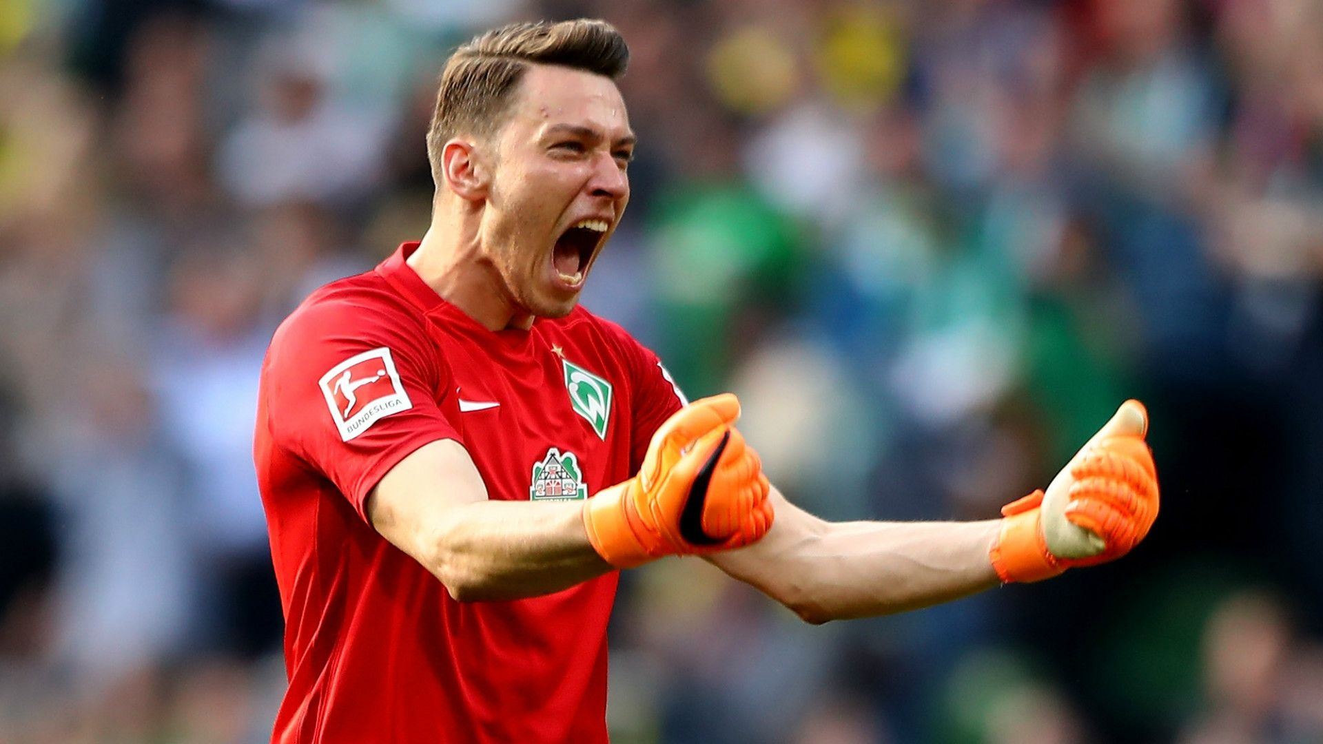 JIRI PAVLENKA WERDER BREMEN GERMAN BUNDESLIGA 29042018