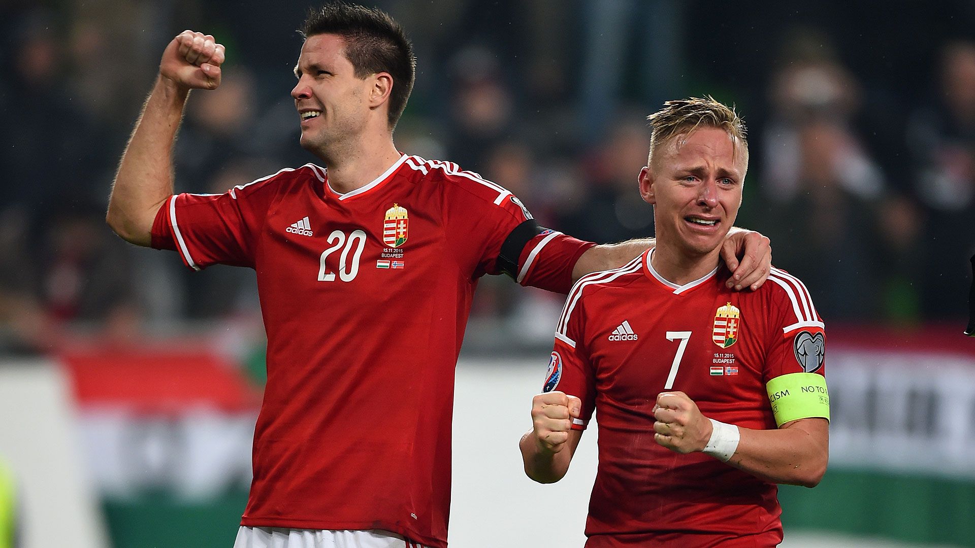 Richard Guzmics Balazs Dzsudzsak Ungarn Hungary 15112015