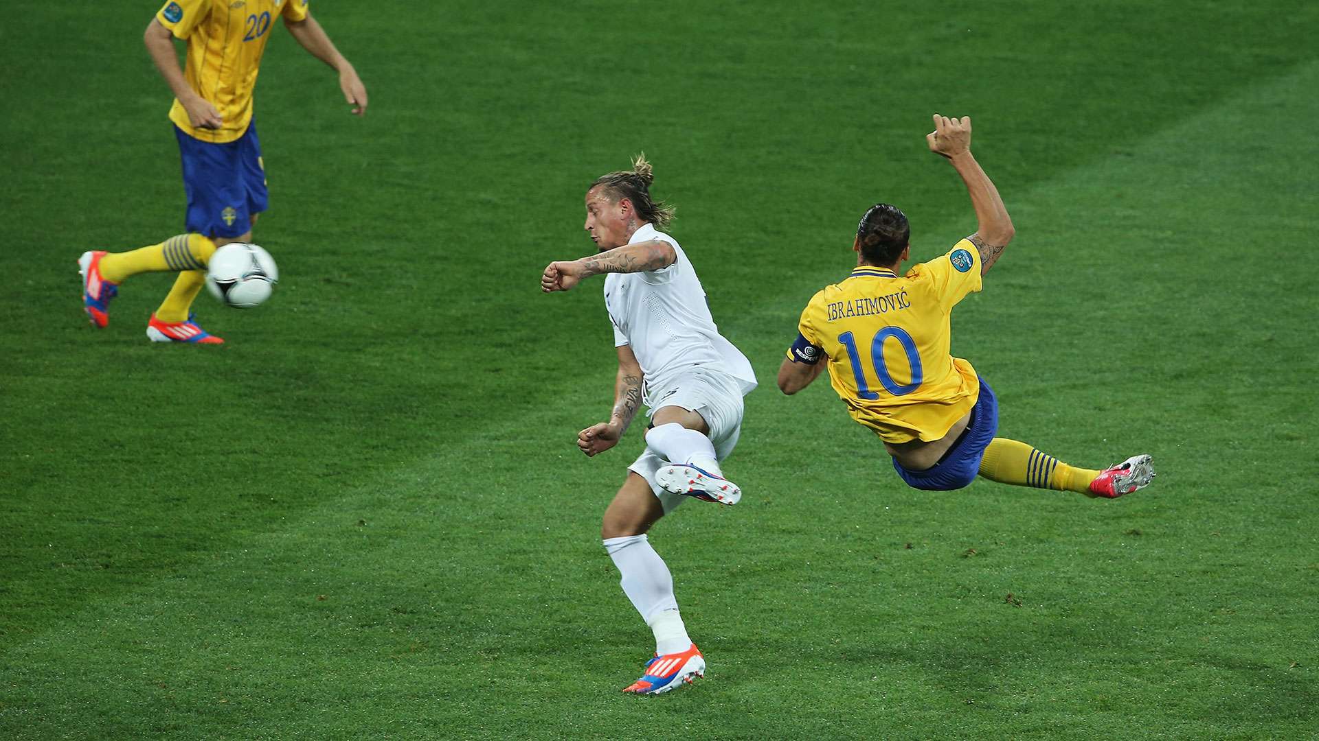 Zlatan Ibrahimovic Sweden Euro 2012