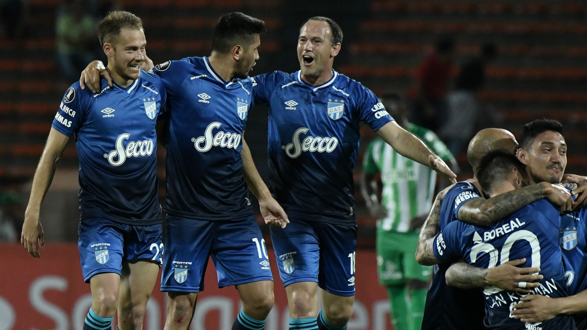 Nery Leyes Gervasio Nuñez Mauro Matos Atletico Tucuman Atletico Nacional Copa Libertadores 28082018