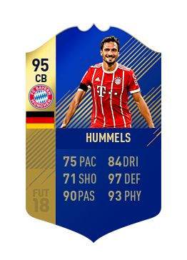 FIFA 18 Bundesliga Team of the Season Mats Hummels