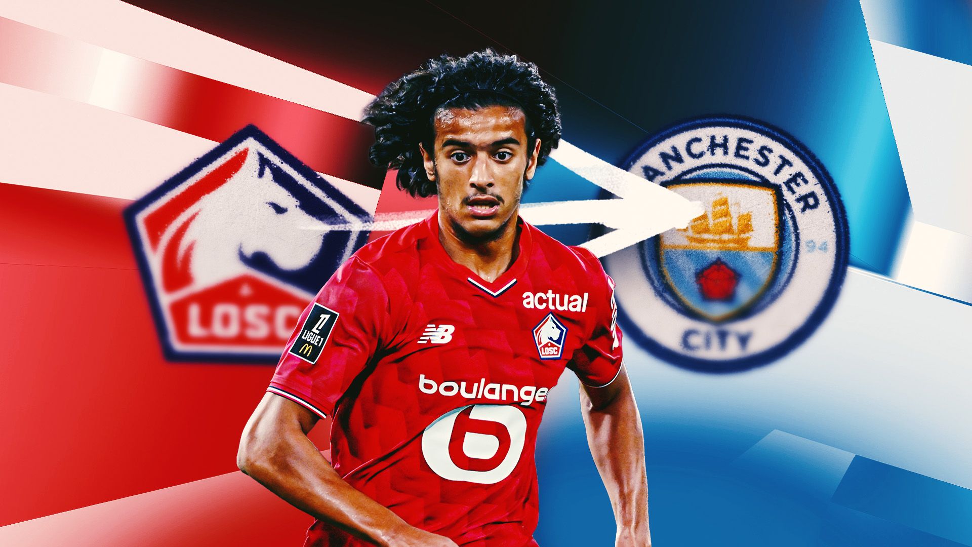 Ayyoub Bouaddi transfer grade GFX
