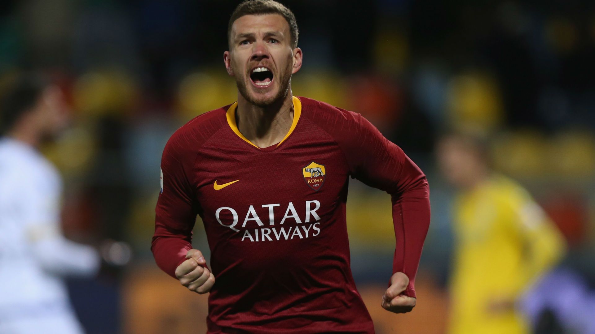 Edin Dzeko Frosinone Roma Serie A