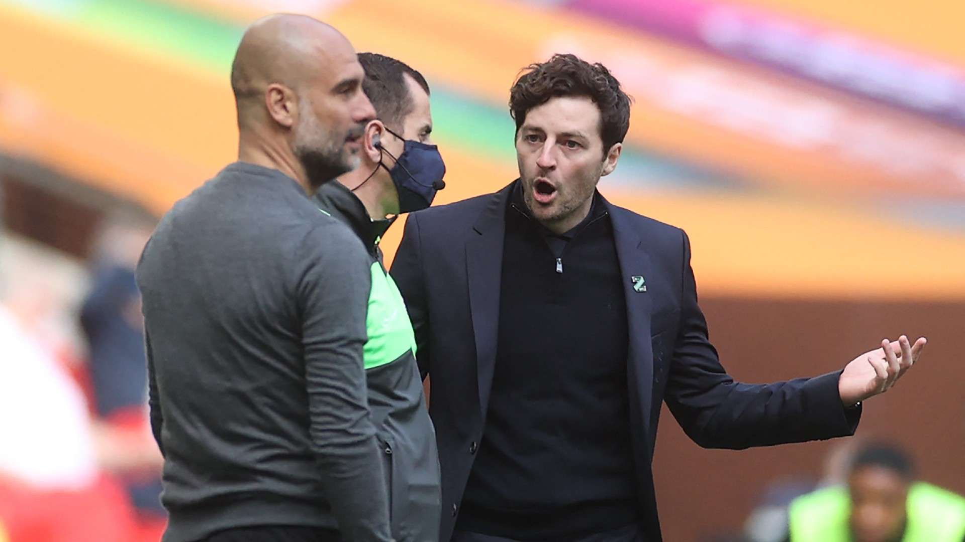 Ryan Mason Pep Guardiola Man City vs Tottenham Carabao Cup final 2020-21