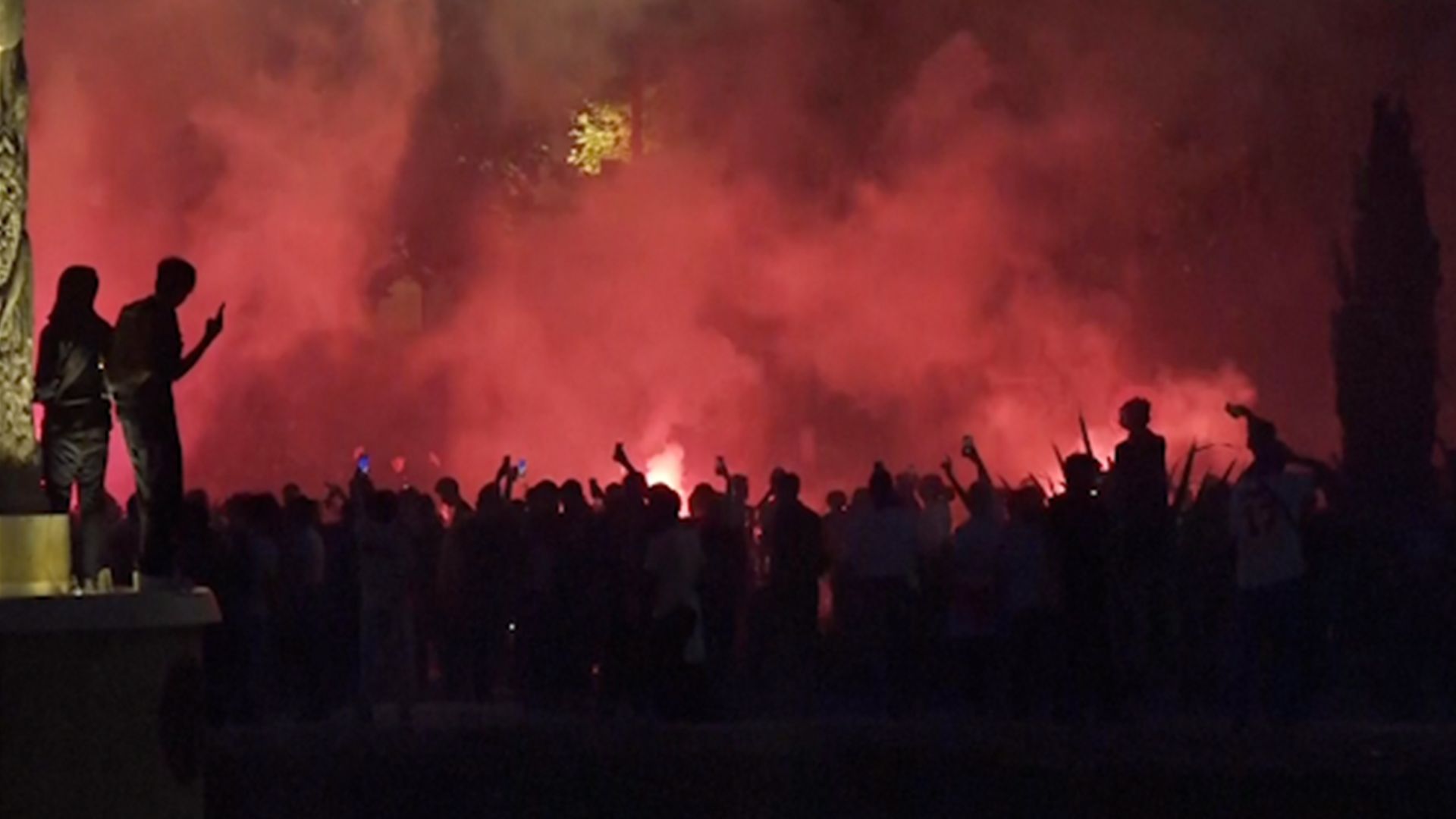 PSG-Fans in Paris